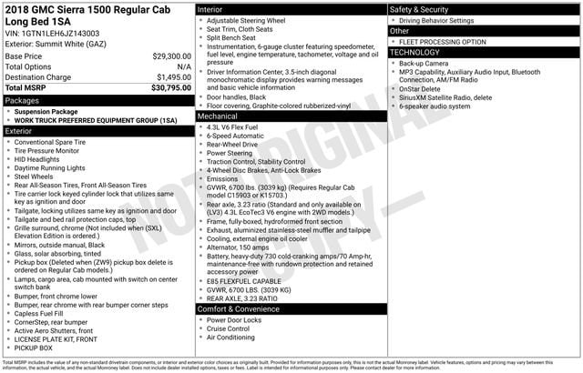 gmc sierra 1500 2018 1GTN1LEH6JZ143003 image gmc sierra 1500 2018 1GTN1LEH6JZ143003 image